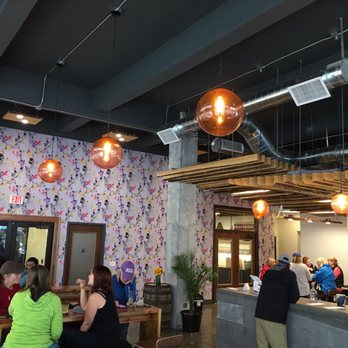Amalga Distillery - Very cool atmosphere (that wallpaper!) - Distilleries Near Me - Juneau, Alaska Amalga Distillery - Very cool atmosphere (that wallpaper!) - Distilleries Near Me - Juneau, Alaska