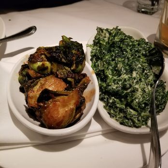 The Capital Grille - Brussels sprouts and Creamed Spinach - Steakhouses Near Me - Plano, Texas The Capital Grille - Brussels sprouts and Creamed Spinach - Steakhouses Near Me - Plano, Texas
