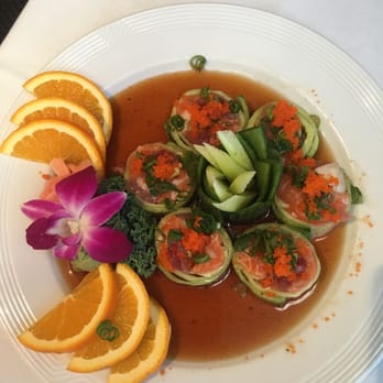 Bangkok Sushi - Cucumber rolled sashimi - Sushi Bars Near Me - Lutz, Florida