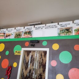 Menu as of 8/8/2021