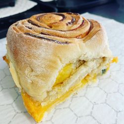 Double Take Donuts - Cheese roll for sandwiches