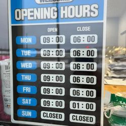 Blair Meat Market - Store hours