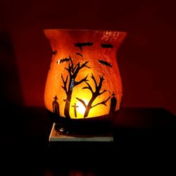 Peaceful Buddha Day Spa The Zen Den - Time to light the Halloween candle