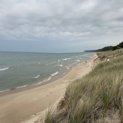 Whispering Surf Campground - Lake Michigan- a short walk from Whispering Surf 1/2 -3/4 mile to Sunset Beach. Makes for a nice early morning walk.