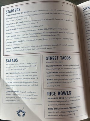 Menu photo 6 The Shanty Cape Charles, VA