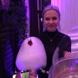 Cotton candy with unusual flavors.