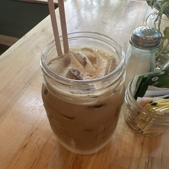 Terrain Cafe - Iced Lavender White Mocha Latte - Breakfast & Brunch Near Me - Bethesda, Maryland