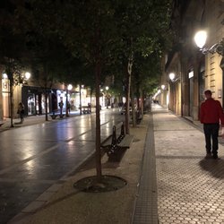 Oreka Market - Strolling Getaria Kalea under the moonlight