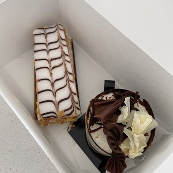 Chateau De Chantilly Cafe - Napoleon and black and white - Bakeries Near Me - Chantilly, Virginia