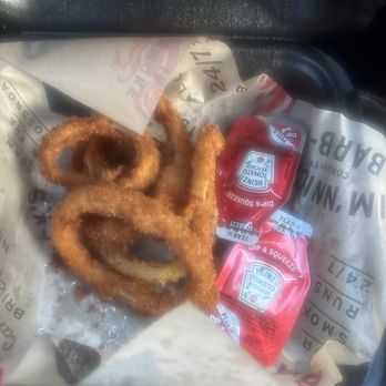 Jim 'N Nick's Bar-B-Q - Not fresh onion that was over charged - Barbeque Near Me - Cordova, Tennessee Jim 'N Nick's Bar-B-Q - Not fresh onion that was over charged - Barbeque Near Me - Cordova, Tennessee