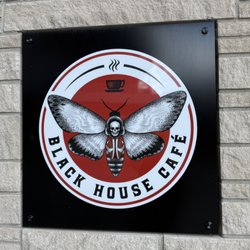 Black House Cafe - Signage