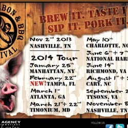 Beer, Bourbon and BBQ Festival - 2014 Schedule