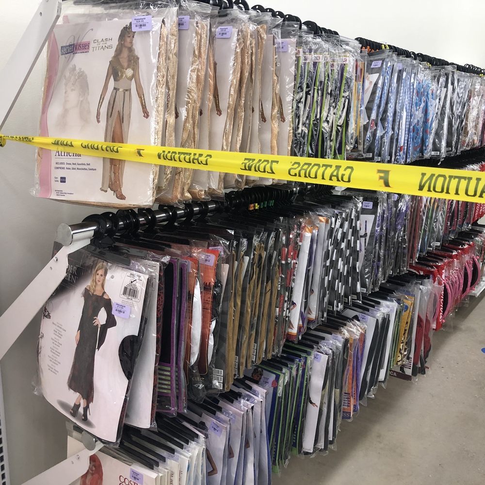 Goodwill Superstore - Racks of brand new Halloween costumes ready to go. They probably have more than Spirit Halloween stores. - Thrift Stores Near Me - Sebring, Florida