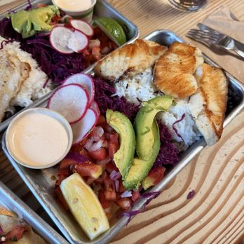 Hook Fish at Proof Lab Beer Garden - Seafood Near Me - Mill Valley, California Hook Fish at Proof Lab Beer Garden - Seafood Near Me - Mill Valley, California