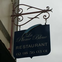La Plume Bleue - Enseigne