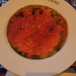 Tuna carpaccio Tuna carpaccio