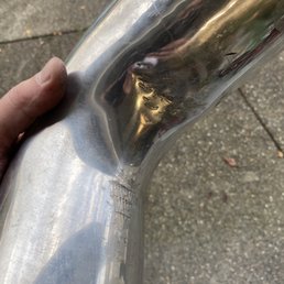 Can you believe they didn't say a word Just hacked up my charge pipe This cost $2,700. Stay away from Jeff's auto Can you believe they didn't say a word Just hacked up my charge pipe This cost $2,700. Stay away from Jeff's auto