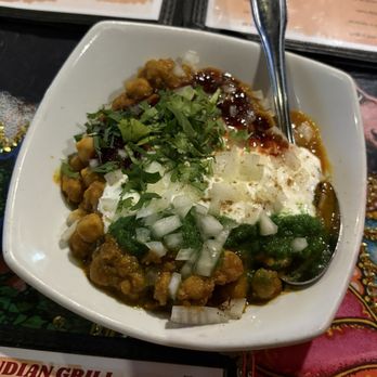 Silver Coin Indian Grill - 2. Samosa Chaat - Indian Near Me - Birmingham, Alabama