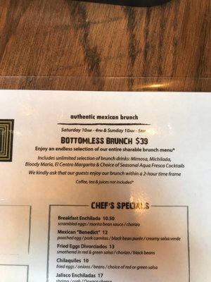 Menu photo 4 El Centro Washington, DC, DC