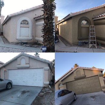 Lenzen Contracting - Before and after of the front of the house - Painters Near Me