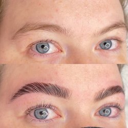 Brow lamination & lash lift