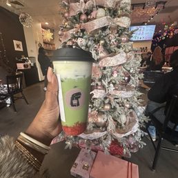 Strawberry Matcha