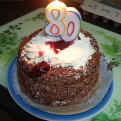 Tasty Treats Ballyfermot - Nanas yummy Black Forest Gateaux. Thanks Tasty Treats!