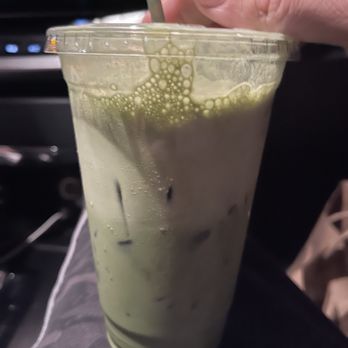 Urth Caffé - Orange - Iced Matcha Latte - Coffee & Tea Near Me - Orange, California