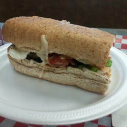 Abes Subs And Wraps - Abe's subs and Wraps -Chicken Bacon Ranch 6 inch sub With Garlic Mayo