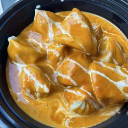 Butter Chicken Momo. Butter Chicken Momo.