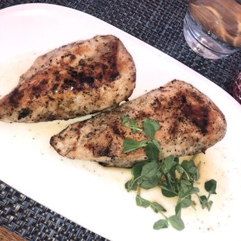 Society Table - 12 Oz Grilled Joyce Farms Chicken Breasts - Cafes Near Me - St. Pete Beach, Florida