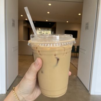 Cafe 477 - Salted caramel latte with oatmilk - Cafes Near Me - San Diego, California