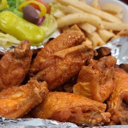 Spicy Buffalo Wing Meal. These are always delicious and a good price for what you get. Spicy Buffalo Wing Meal. These are always delicious and a good price for what you get.