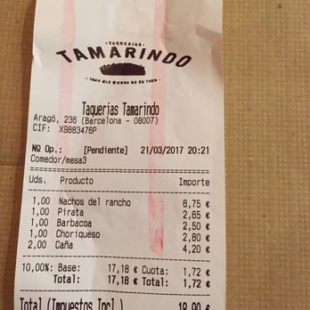 Taquerías Tamarindo - Mexican Near Me - Barcelona, B Taquerías Tamarindo - Mexican Near Me - Barcelona, B