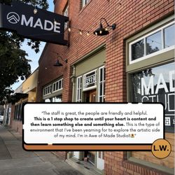 Front of Made Studio