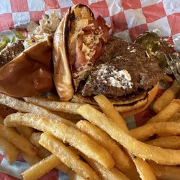 Jalapeño bacon burger Jalapeño bacon burger
