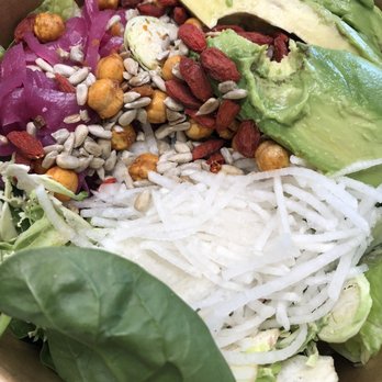 Flock Rotisserie + Greens - Power bowl with avocado - Salad Near Me - Toronto, Ontario