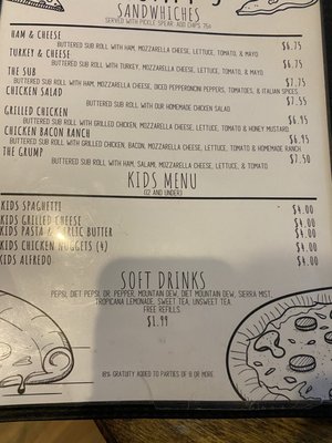 Menu photo 4 Grumpy's Italian Grill Cullman, AL