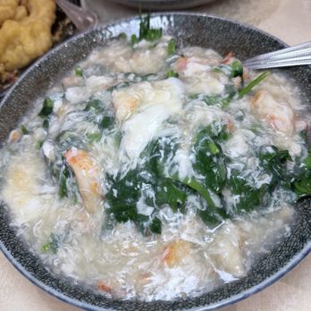 100 Feast Lounge - greens with crab meat - Dim Sum Near Me - New York, New York