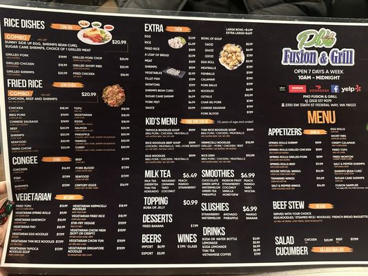 Phở Fusion & Grill by null