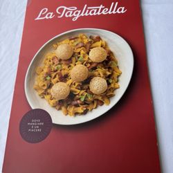 La Tagliatella - Photo 6: Menu cover