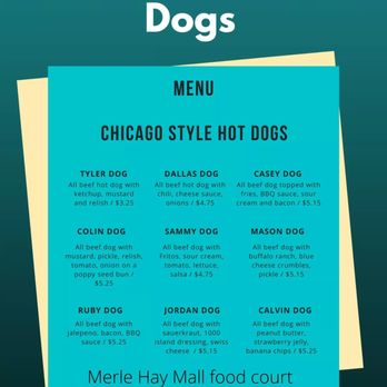 Jimmy's Gourmet Dogs - Grand opening menu. - Hot Dogs Near Me - Des Moines, Iowa Jimmy's Gourmet Dogs - Grand opening menu. - Hot Dogs Near Me - Des Moines, Iowa