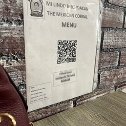 Menu Menu