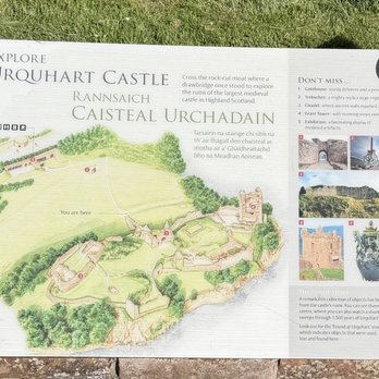 Urquhart Castle - Information about the castle - Castles Near Me - Inverness-shire, HLD