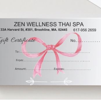 Zen Wellness Thai Spa - For your favorite person, your love. - Massage Therapy Near Me - Brookline, Massachusetts Zen Wellness Thai Spa - For your favorite person, your love. - Massage Therapy Near Me - Brookline, Massachusetts