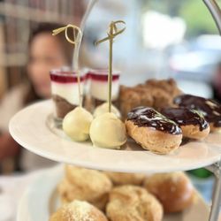 Chez Bacchus - Close up of pastries