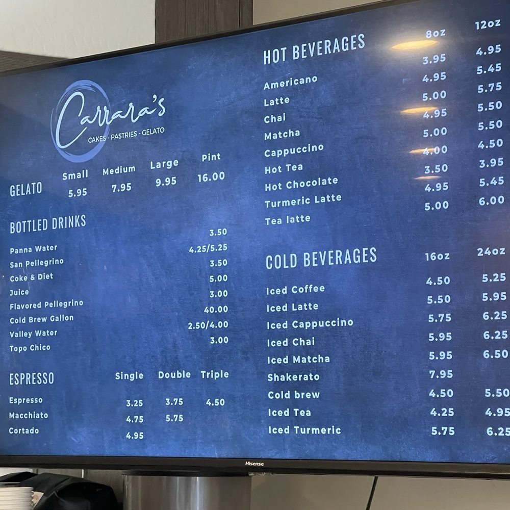 Carrara's - Whatcha Gettin' - Desserts Near Me - Agoura Hills, California Carrara's - Whatcha Gettin' - Desserts Near Me - Agoura Hills, California