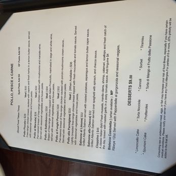 Giovannetti's - Menu - Italian Near Me - Vista, California