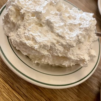 Peter Luger - Schlag amazing ultra thick whipped cream - Steakhouses Near Me - Brooklyn, New York Peter Luger - Schlag amazing ultra thick whipped cream - Steakhouses Near Me - Brooklyn, New York