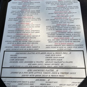 Hash O Nash - Menu - Lebanese Near Me - Mamaroneck, New York